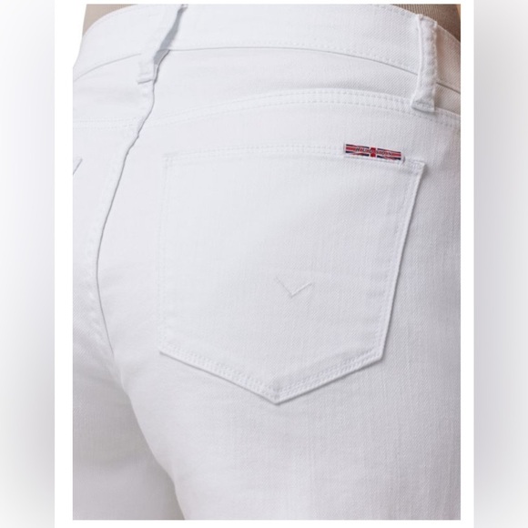 HUDSON
Gracie Mid-Rise Raw-Edge Shorts - Picture 5 of 8